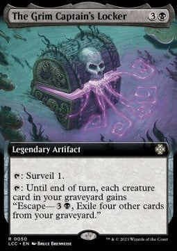 The Grim Captain's Locker - Commander: The Lost Caverns of Ixalan: Extras (Rare) [XLCC-50] Hover Image