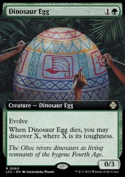 Dinosaur Egg - Commander: The Lost Caverns of Ixalan: Extras (Rare) [XLCC-60]