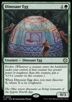 Dinosaur Egg - Commander: The Lost Caverns of Ixalan (Rare) [LCC-92] Main image