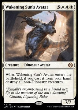 Wakening Sun's Avatar - Commander: The Lost Caverns of Ixalan (Mythic) [LCC-139] Hover Image
