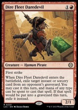 Dire Fleet Daredevil - Commander: The Lost Caverns of Ixalan (Rare) [LCC-223] Hover Image