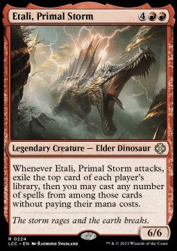 Etali, Primal Storm - Commander: The Lost Caverns of Ixalan (Rare) [LCC-224]
