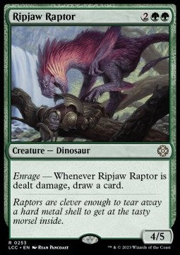 Ripjaw Raptor - Commander: The Lost Caverns of Ixalan (Rare) [LCC-253] Hover Image