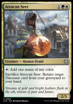 Atzocan Seer - Commander: The Lost Caverns of Ixalan (Uncommon) [LCC-265] Main image