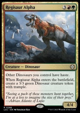 Regisaur Alpha - Commander: The Lost Caverns of Ixalan (Rare) [LCC-286] Main image