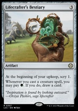 Lifecrafter's Bestiary - Commander: The Lost Caverns of Ixalan (Rare) [LCC-307] Hover Image