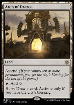 Arch of Orazca - Commander: The Lost Caverns of Ixalan (Rare) [LCC-319] Main image