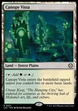 Canopy Vista - Commander: The Lost Caverns of Ixalan (Rare) [LCC-321]