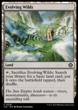 Evolving Wilds - Commander: The Lost Caverns of Ixalan (Common) [LCC-328] Main image
