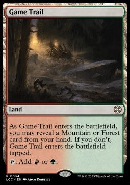 Game Trail - Commander: The Lost Caverns of Ixalan (Rare) [LCC-334] Main image