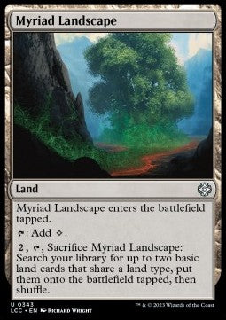 Myriad Landscape - Commander: The Lost Caverns of Ixalan (Uncommon) [LCC-343] Main image