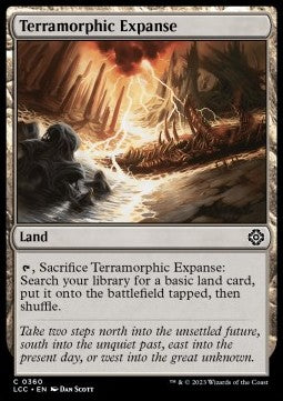Terramorphic Expanse - Commander: The Lost Caverns of Ixalan (Common) [LCC-360] Main image
