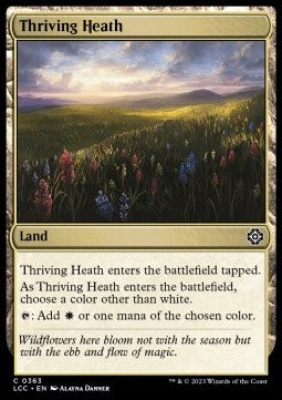 Thriving Heath - Commander: The Lost Caverns of Ixalan (Common) [LCC-363] Hover Image