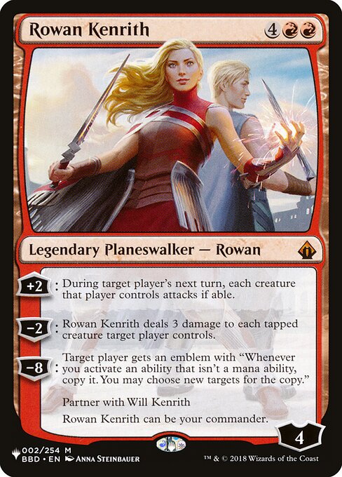 Rowan Kenrith – The List (PLST-BBD-2) Magic: The Gathering card | LC-REM-20260804-15151854453068-74374ac4-87e8-4872-b7b2-6cc009acd6d9 Main image