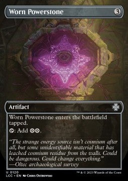Worn Powerstone - Commander: The Lost Caverns of Ixalan: Extras (Uncommon) [XLCC-120] Hover Image