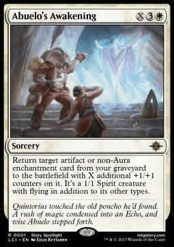 Abuelo's Awakening - The Lost Caverns of Ixalan (Rare) [LCI-1] Hover Image