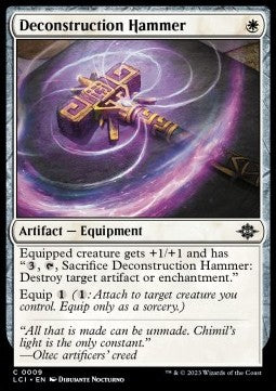Deconstruction Hammer - The Lost Caverns of Ixalan (Common) [LCI-9] Immagine principale del prodotto