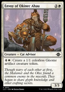 Envoy of Okinec Ahau - The Lost Caverns of Ixalan (Common) [LCI-11] Immagine principale del prodotto