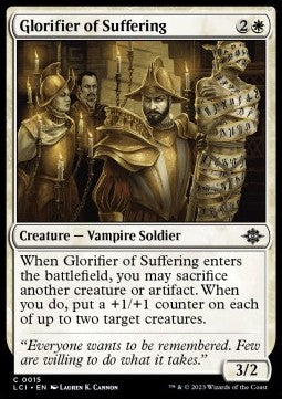 Glorifier of Suffering - The Lost Caverns of Ixalan (Common) [LCI-15] Immagine principale del prodotto