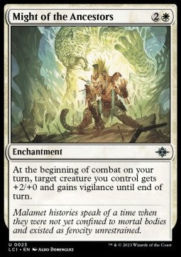 Might of the Ancestors - The Lost Caverns of Ixalan (Uncommon) [LCI-23] Hover Image