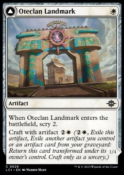 Oteclan Landmark // Oteclan Levitator - The Lost Caverns of Ixalan (Common) [LCI-29] Immagine principale del prodotto