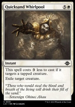 Quicksand Whirlpool - The Lost Caverns of Ixalan (Common) [LCI-31] Immagine principale del prodotto
