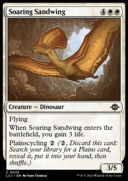 Soaring Sandwing - The Lost Caverns of Ixalan (Common) [LCI-35] Hover Image