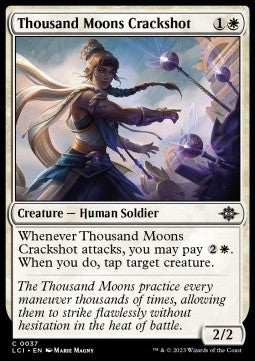 Thousand Moons Crackshot - The Lost Caverns of Ixalan (Common) [LCI-37] Hover Image
