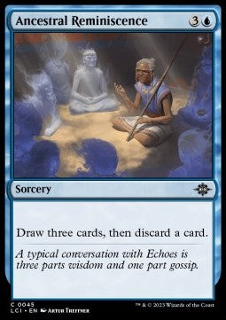 Ancestral Reminiscence - The Lost Caverns of Ixalan (Common) [LCI-45] Immagine principale del prodotto