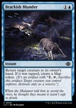 Brackish Blunder - The Lost Caverns of Ixalan (Common) [LCI-46] Immagine principale del prodotto