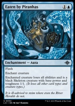 Eaten by Piranhas - The Lost Caverns of Ixalan (Uncommon) [LCI-54] Hover Image