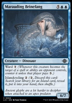 Marauding Brinefang - The Lost Caverns of Ixalan (Common) [LCI-64] Immagine principale del prodotto
