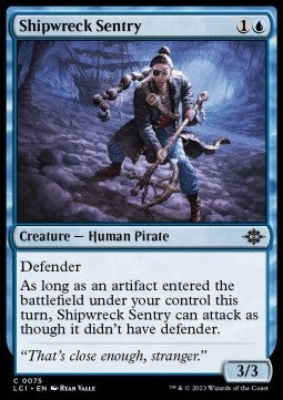 Shipwreck Sentry - The Lost Caverns of Ixalan (Common) [LCI-75] Hover Image