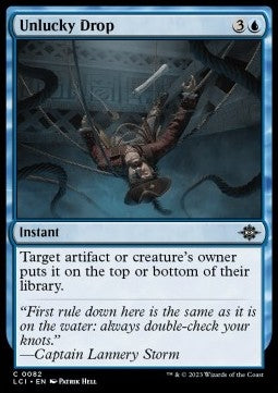 Unlucky Drop - The Lost Caverns of Ixalan (Common) [LCI-82] Immagine principale del prodotto