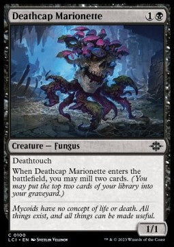 Deathcap Marionette - The Lost Caverns of Ixalan (Common) [LCI-100] Immagine principale del prodotto