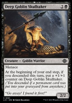 Deep Goblin Skulltaker - The Lost Caverns of Ixalan (Common) [LCI-101] Immagine principale del prodotto