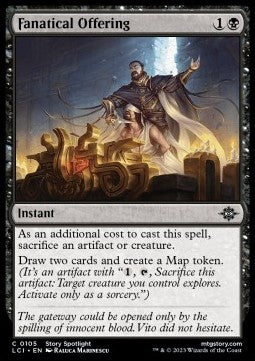 Fanatical Offering - The Lost Caverns of Ixalan (Common) [LCI-105] Hover Image