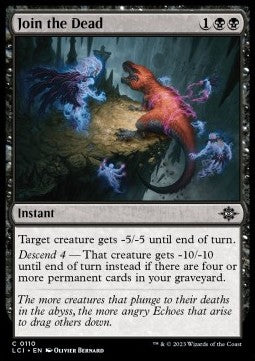 Join the Dead - The Lost Caverns of Ixalan (Common) [LCI-110] Immagine principale del prodotto