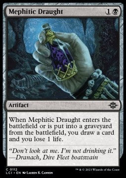 Mephitic Draught - The Lost Caverns of Ixalan (Common) [LCI-112] Immagine principale del prodotto
