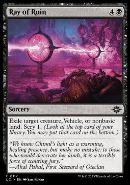 Ray of Ruin - The Lost Caverns of Ixalan (Common) [LCI-117] Hover Image