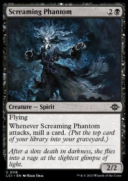 Screaming Phantom - The Lost Caverns of Ixalan (Common) [LCI-118] Hover Image