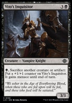 Vito's Inquisitor - The Lost Caverns of Ixalan (Common) [LCI-130] Immagine principale del prodotto