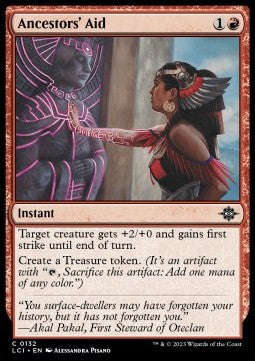 Ancestors' Aid - The Lost Caverns of Ixalan (Common) [LCI-132] Immagine principale del prodotto