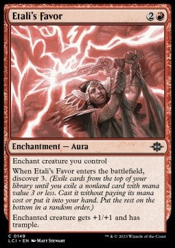 Etali's Favor - The Lost Caverns of Ixalan (Common) [LCI-149] Immagine principale del prodotto