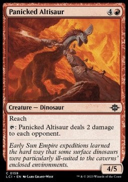 Panicked Altisaur - The Lost Caverns of Ixalan (Common) [LCI-159] Immagine principale del prodotto