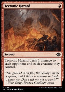 Tectonic Hazard - The Lost Caverns of Ixalan (Common) [LCI-169] Hover Image