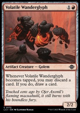 Volatile Wanderglyph - The Lost Caverns of Ixalan (Common) [LCI-172] Hover Image