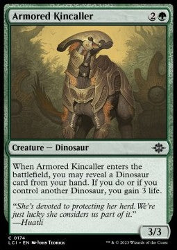 Armored Kincaller - The Lost Caverns of Ixalan (Common) [LCI-174] Hover Image