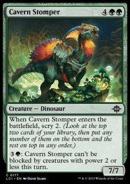 Cavern Stomper - The Lost Caverns of Ixalan (Common) [LCI-177] Immagine principale del prodotto