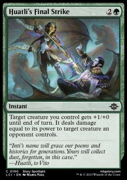 Huatli's Final Strike - The Lost Caverns of Ixalan (Common) [LCI-190] Hover Image